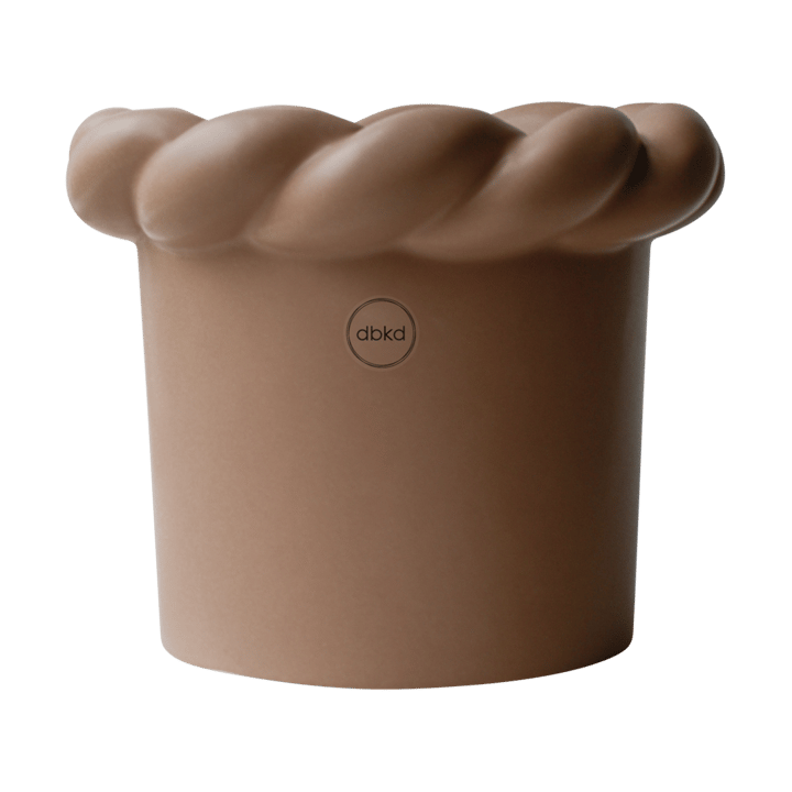 Twine bloempot Ø14 cm - Nougat - DBKD
