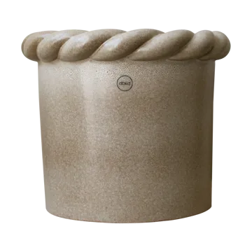 Twine bloempot Ø22 cm - Beige - DBKD