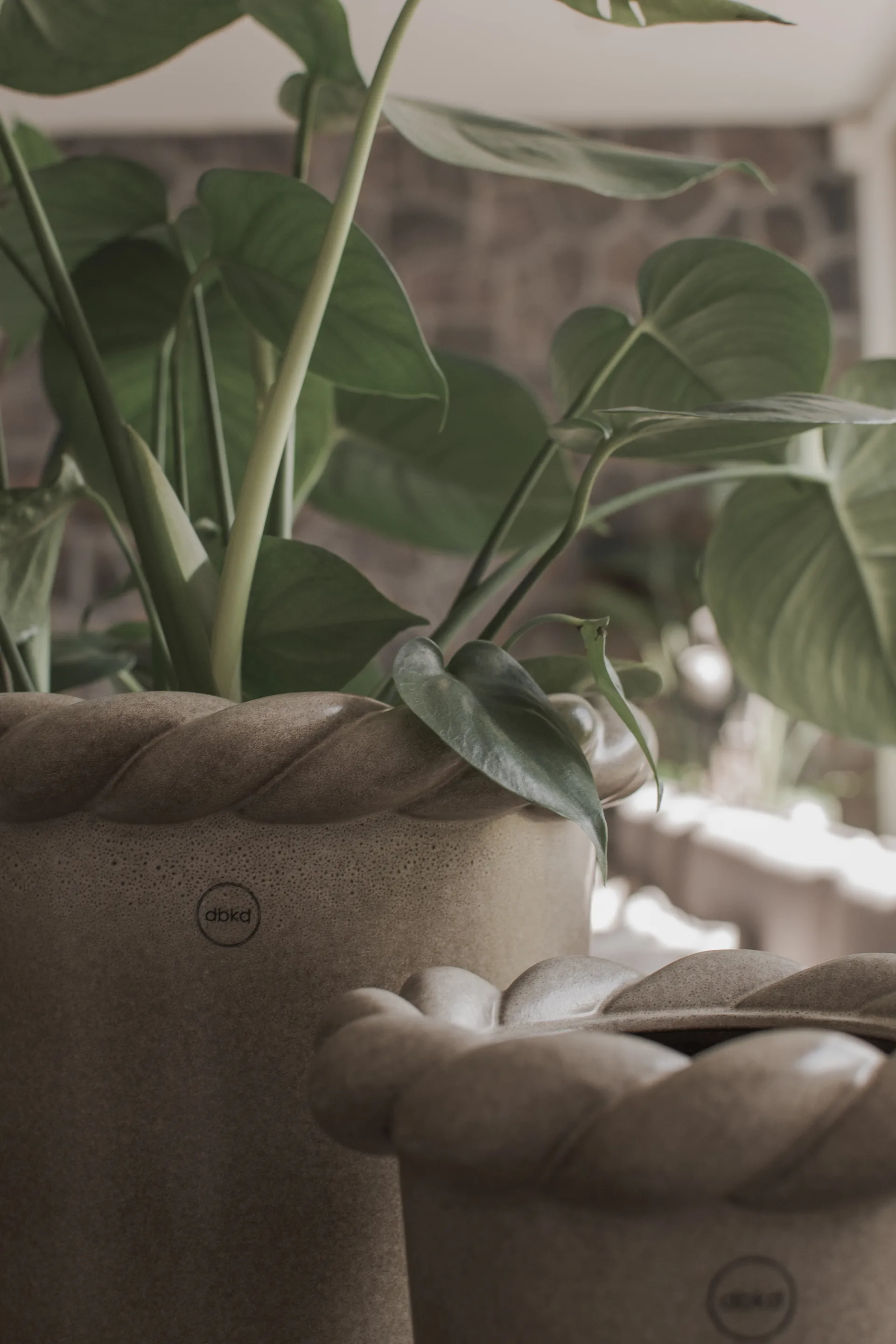 Twine bloempot Ø22 cm, Beige DBKD