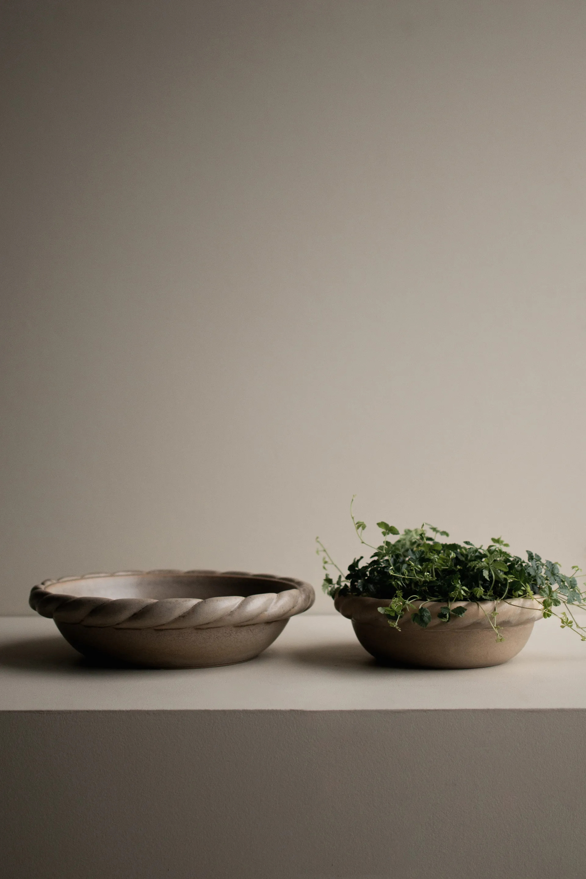 Twine fat Ø30 cm, Beige DBKD