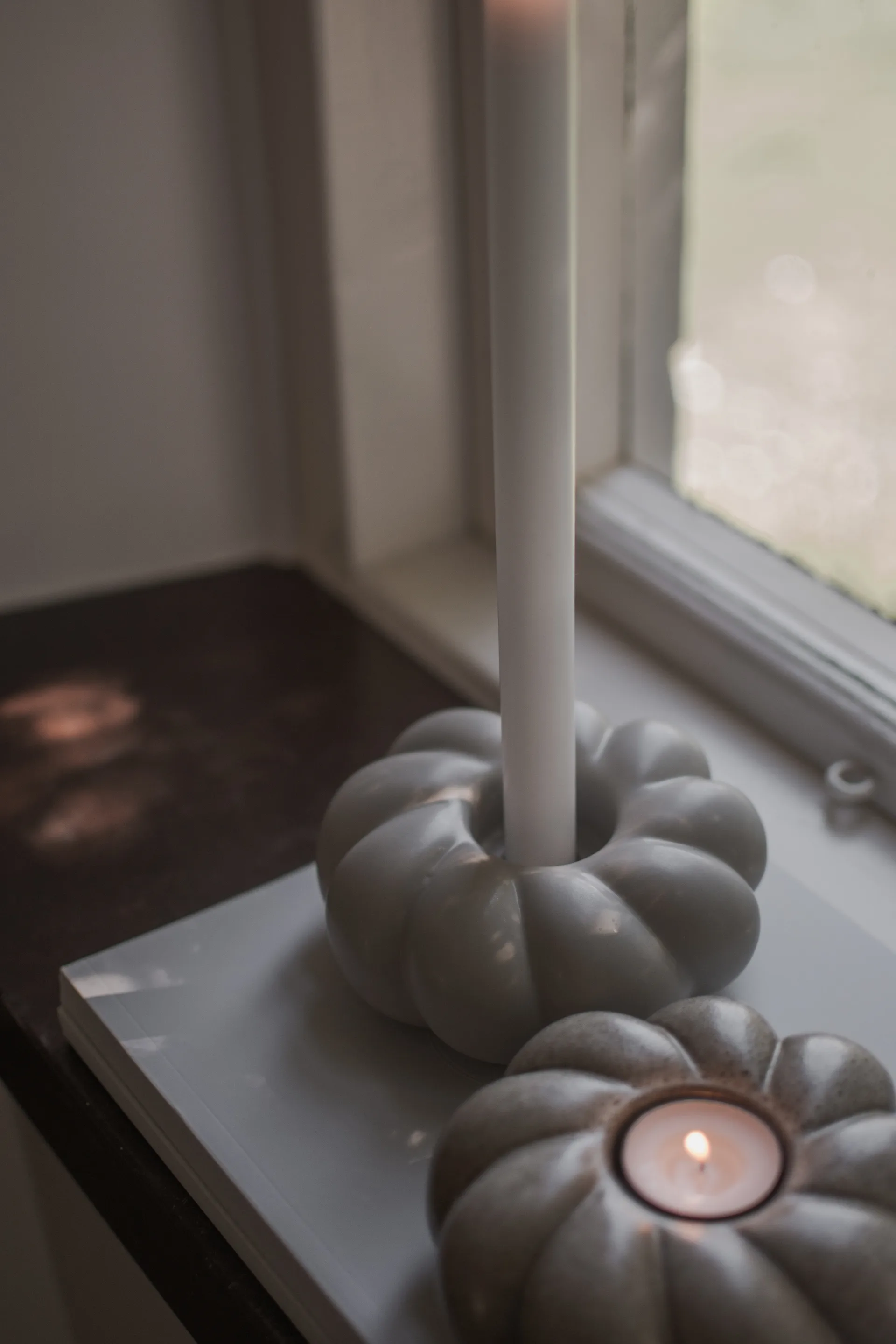 Twine waxinelichtjeshouder Ø14 cm, Mole DBKD