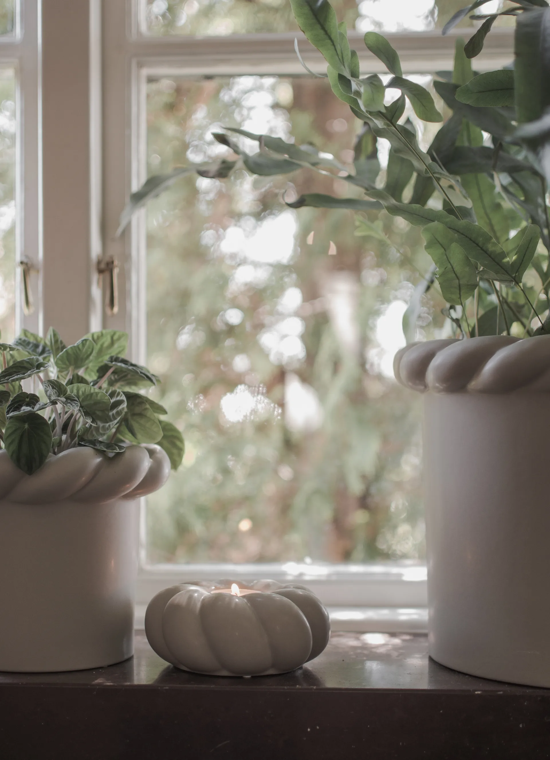 Twine waxinelichtjeshouder Ø14 cm, Mole DBKD