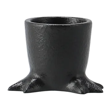 Walking Egg eierdop - Black - DBKD