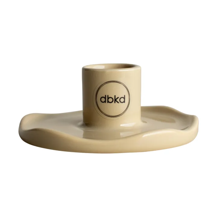 Wave kandelaar - Shiny yellow - DBKD