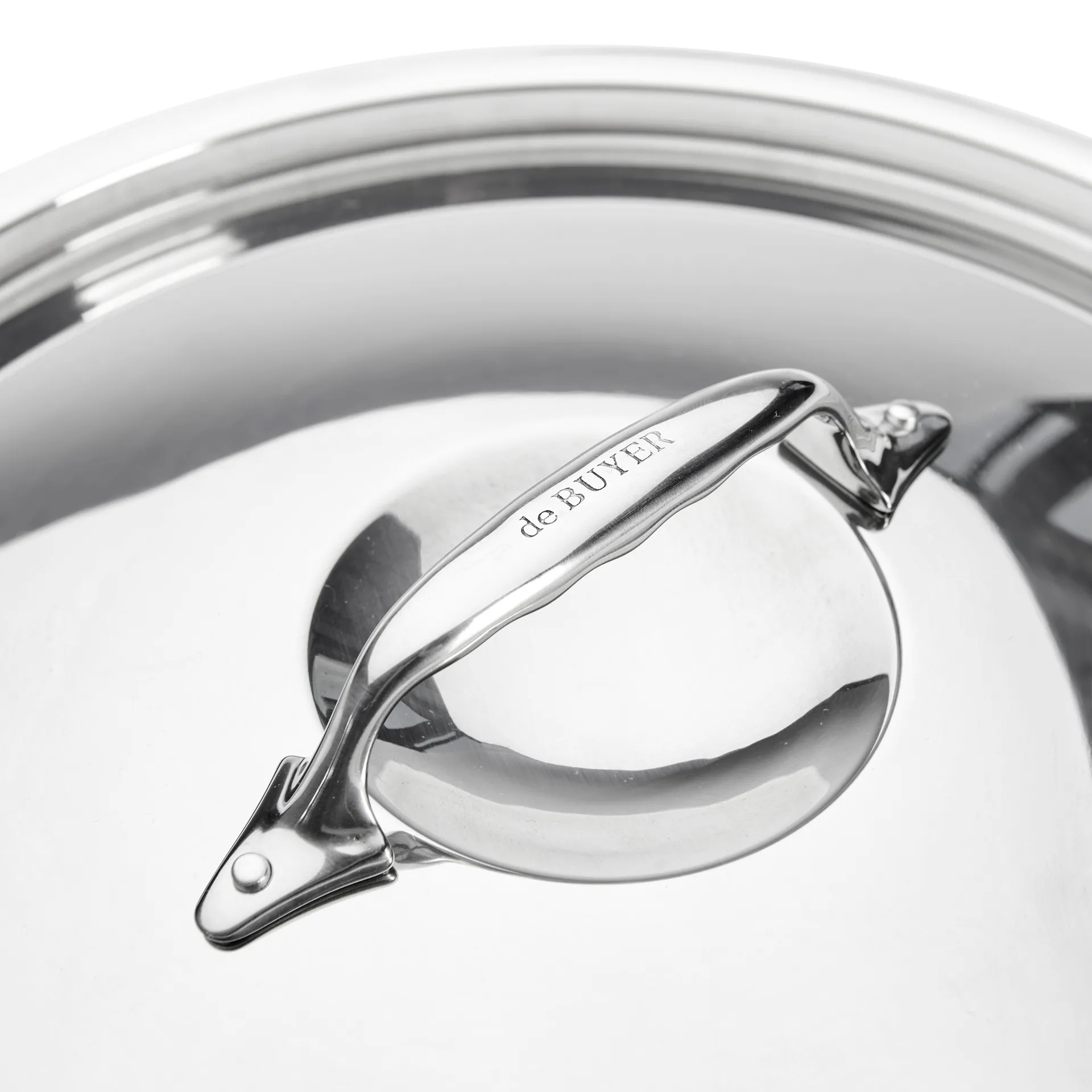 Affinity deksel roestvrij staal, 28 cm De Buyer