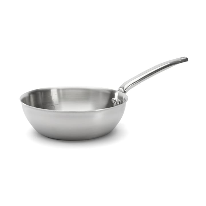 Alchimy afgeronde sauteerpan roestvrij staal - Ø20 cm - De Buyer
