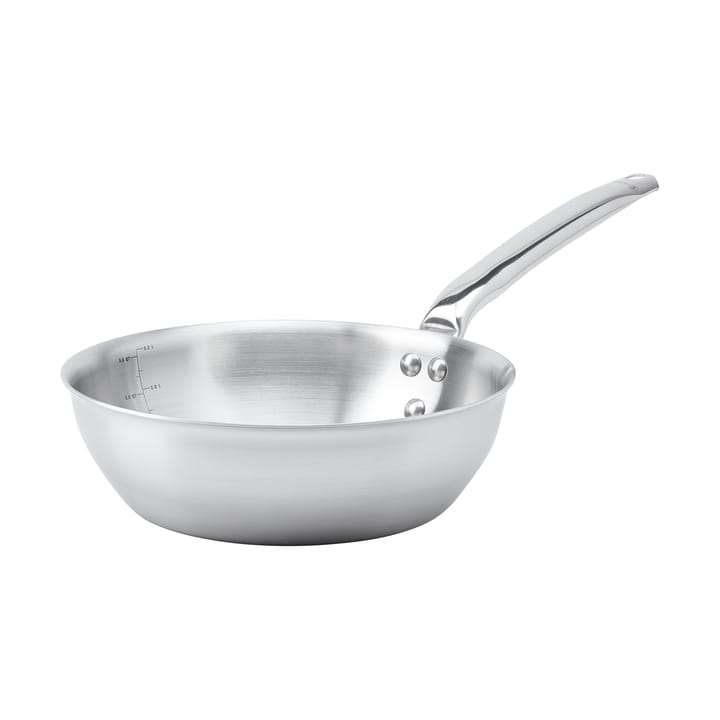 Alchimy afgeronde sauteerpan roestvrij staal - Ø24 cm - De Buyer
