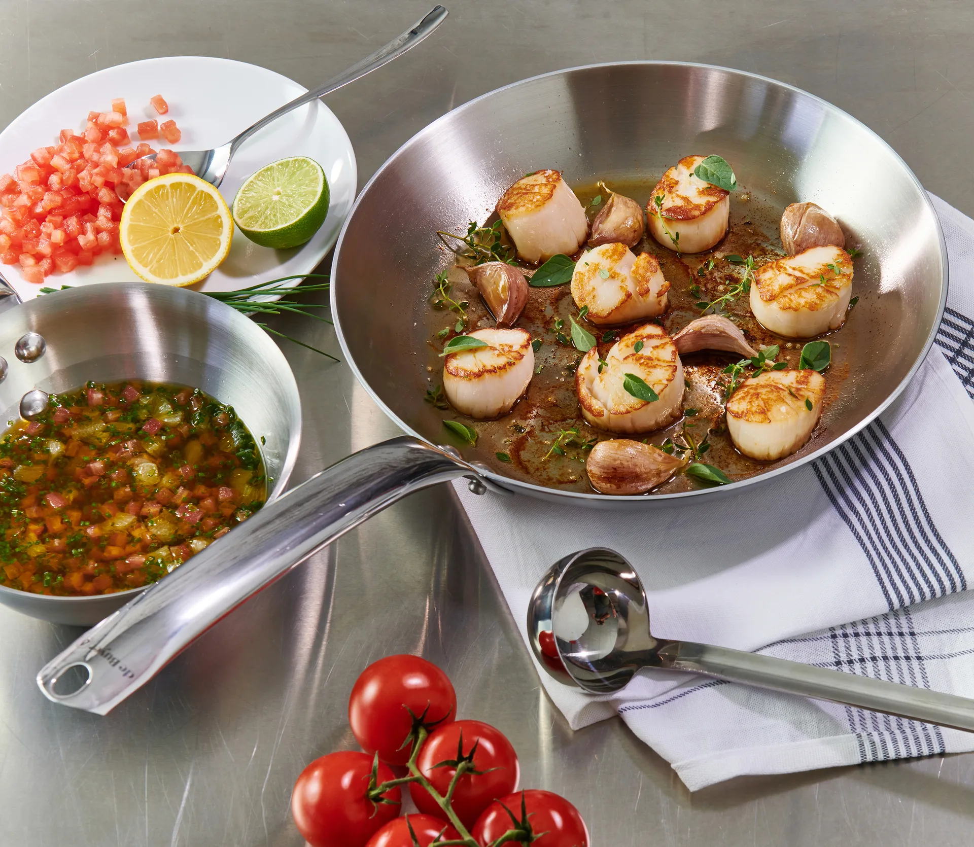 Alchimy koekenpan roestvrij staal, Ø32 cm De Buyer