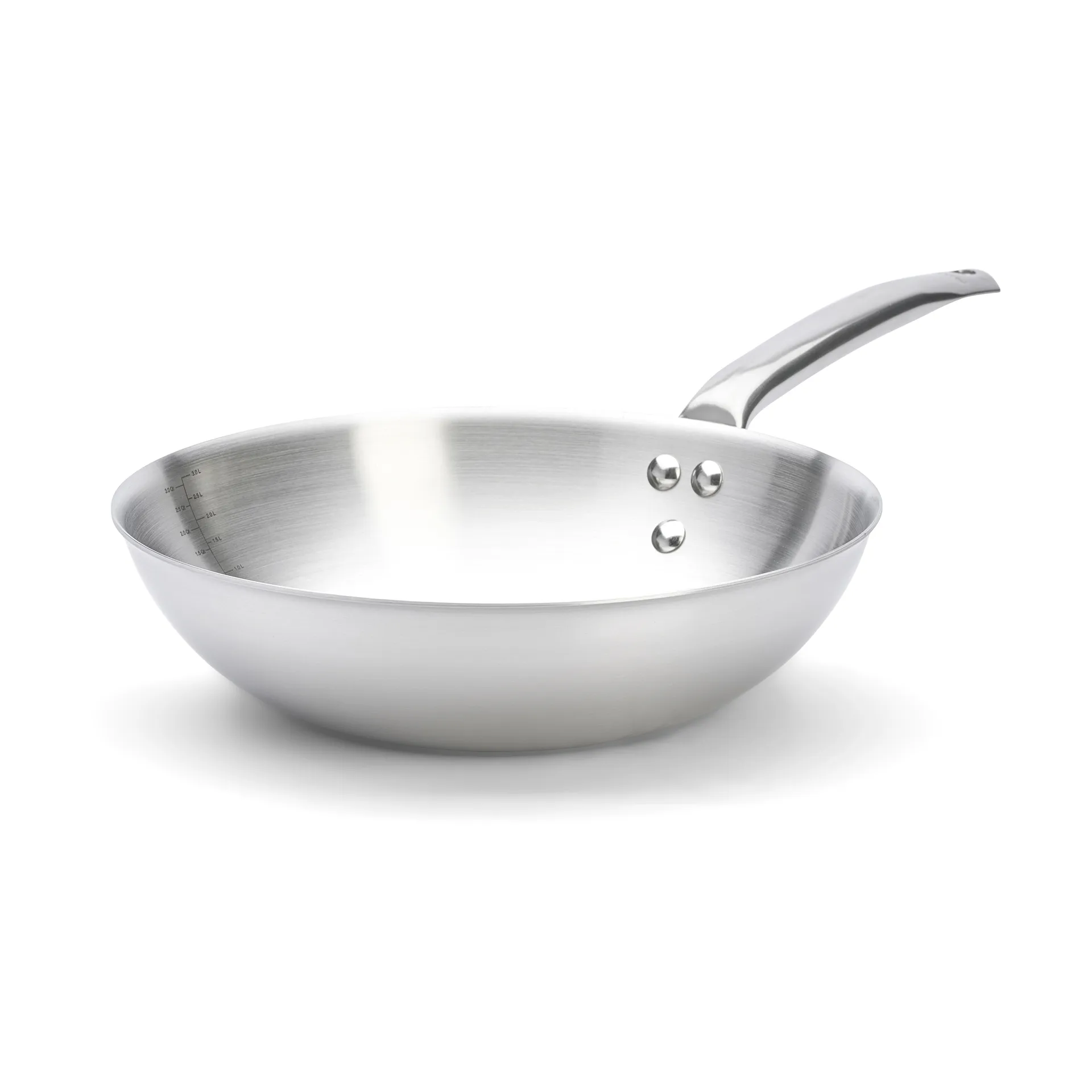 Alchimy wok roestvrij staal, Ø28 cm De Buyer