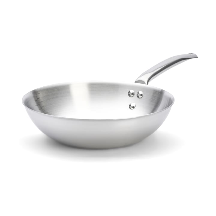 Alchimy wok roestvrij staal - Ø28 cm - De Buyer
