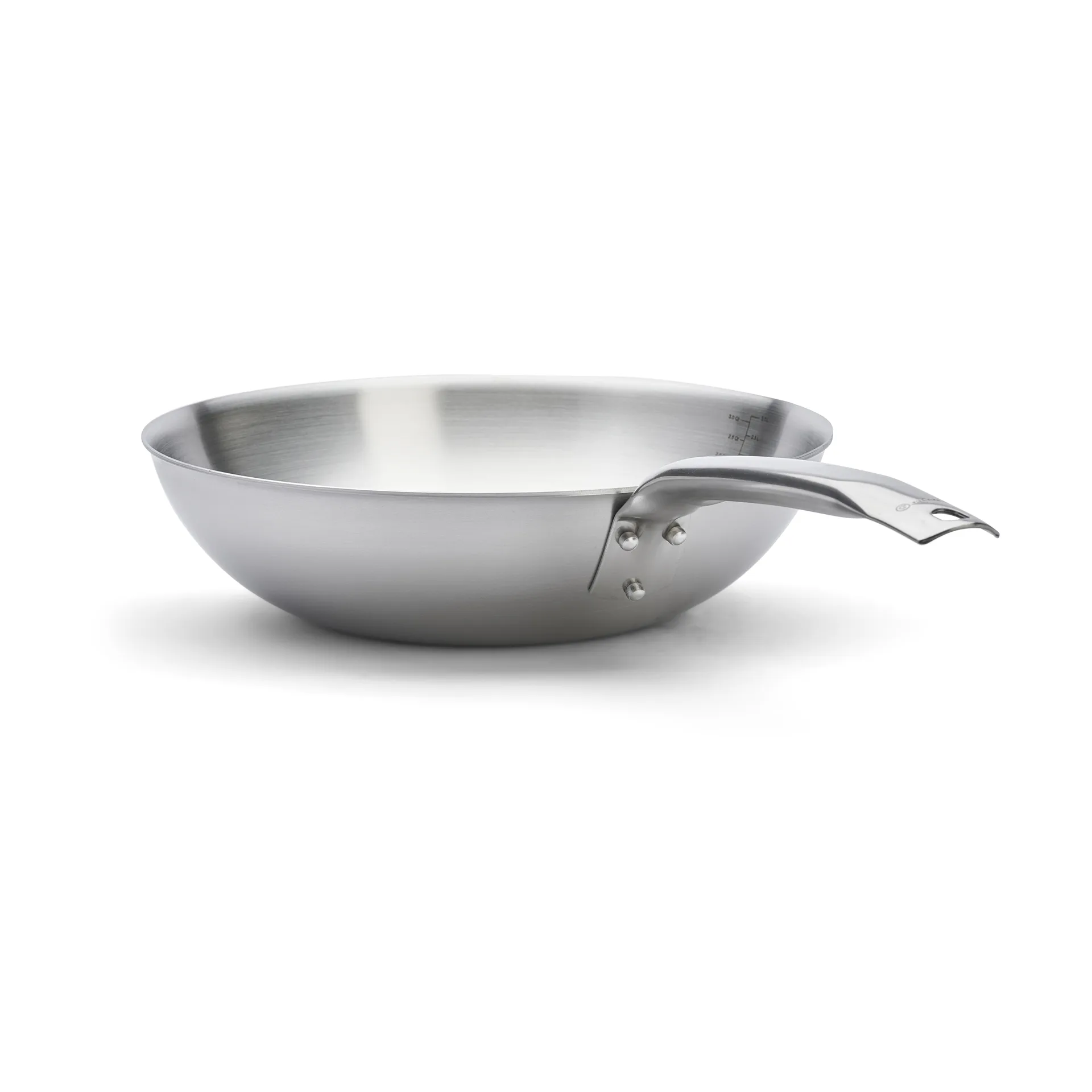 Alchimy wok roestvrij staal, Ø28 cm De Buyer