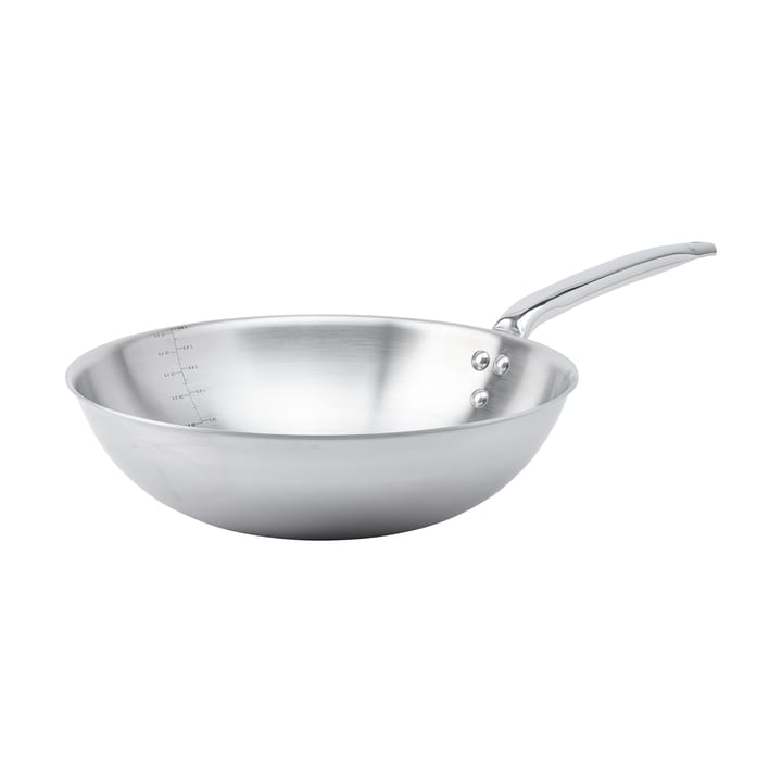 Alchimy wok roestvrij staal - Ø32 cm - De Buyer
