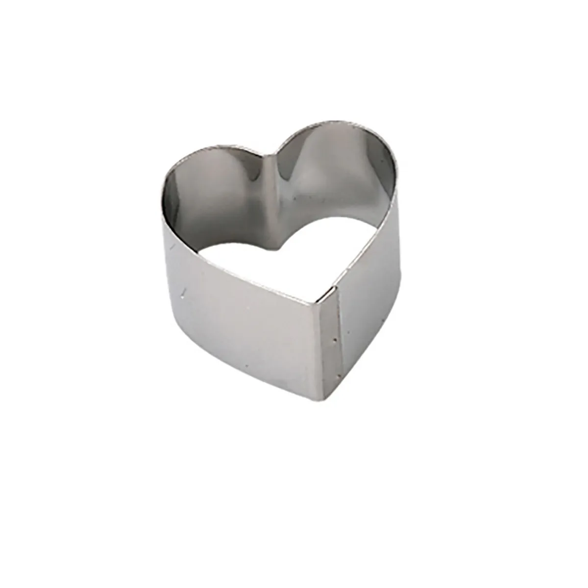 Bakvorm hart Ø14 cm, Roestvrij staal De Buyer