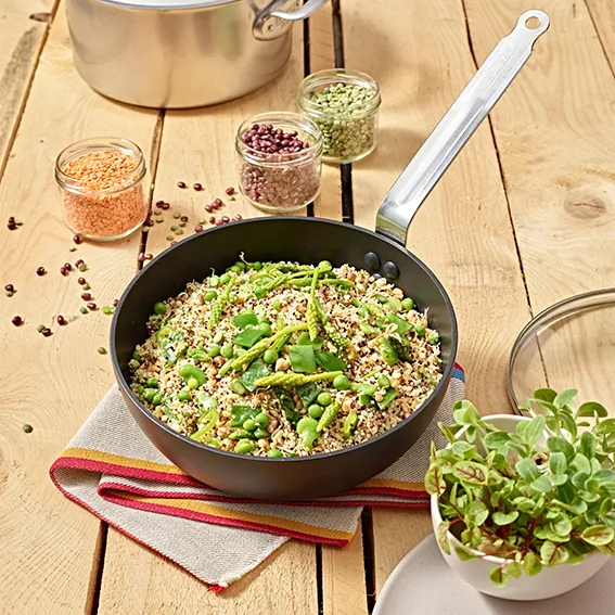 Choc Intense sautépan, 28 cm De Buyer