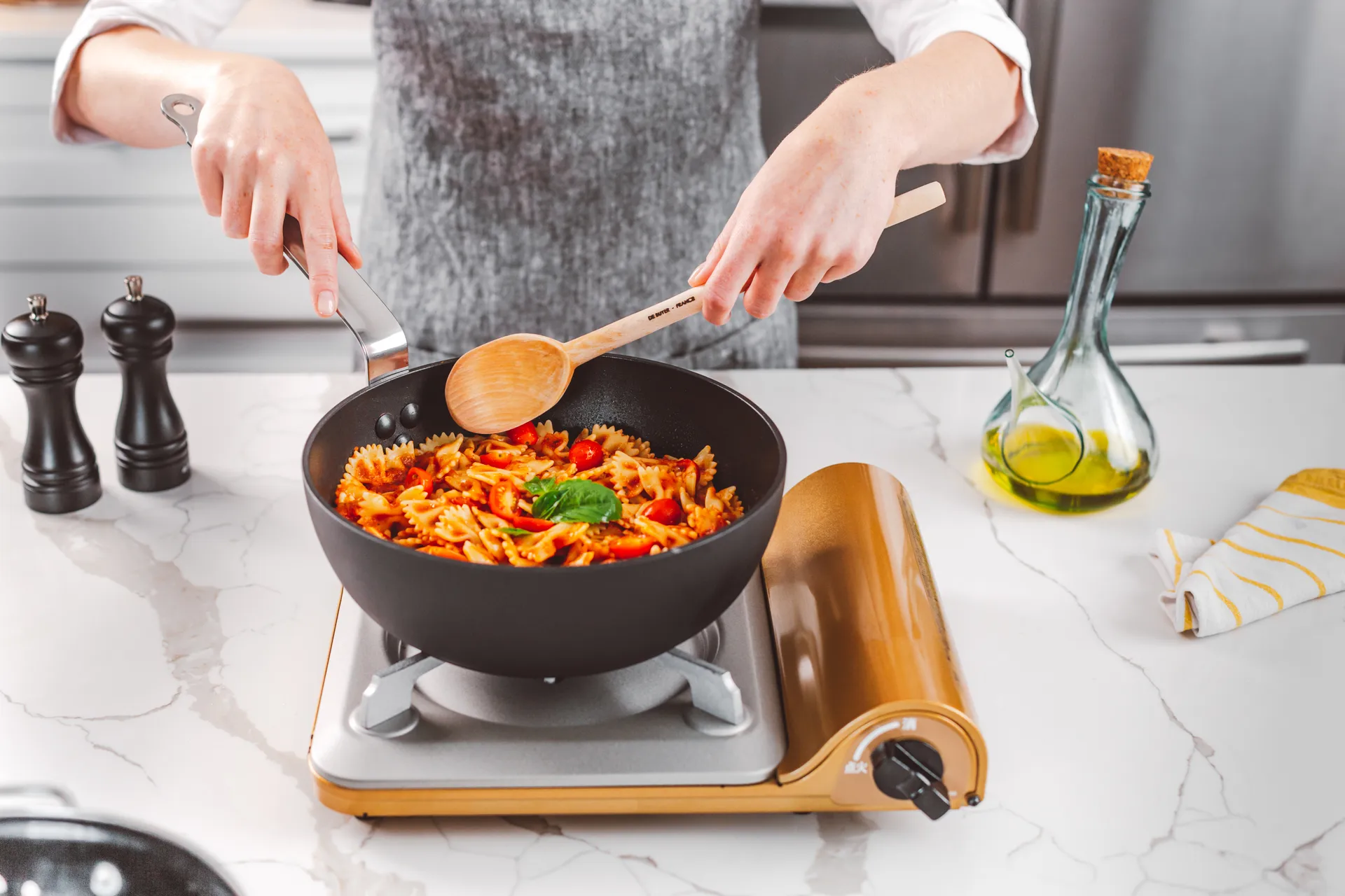 Choc Intense sautépan, 28 cm De Buyer