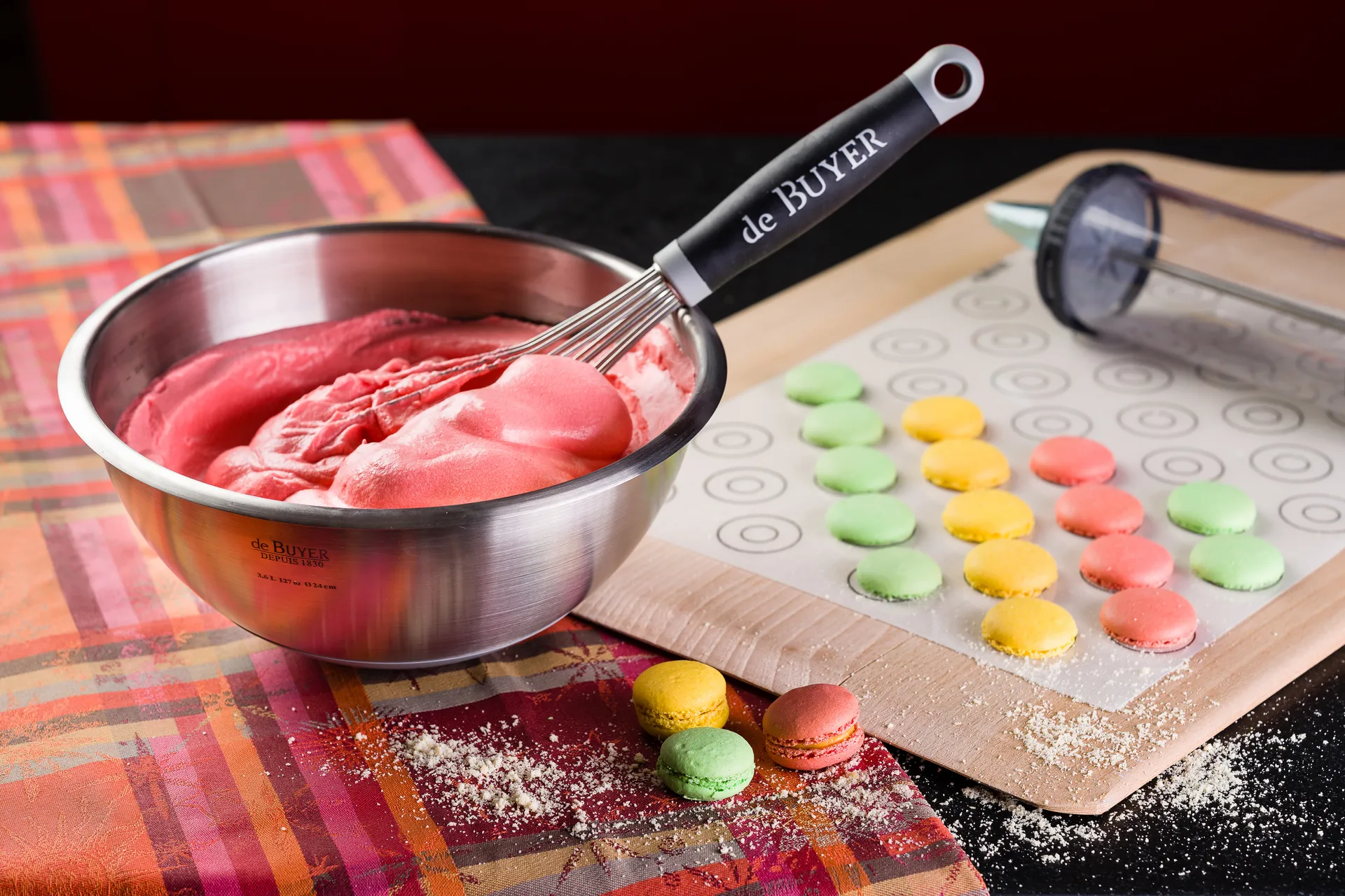 De Buyer mengkom met siliconen bodem, 3,6 l De Buyer