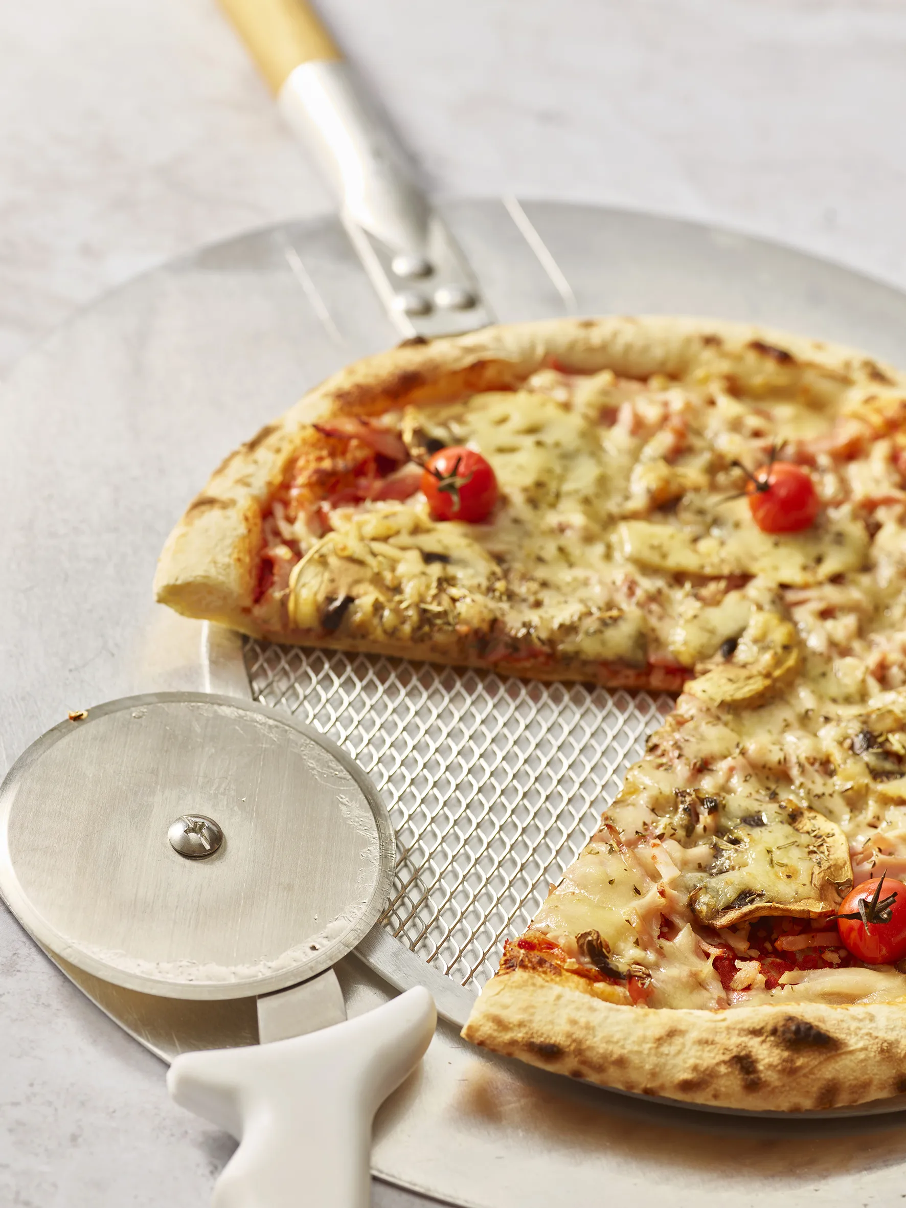 De Buyer pizzarooster aluminium, Ø31 cm De Buyer