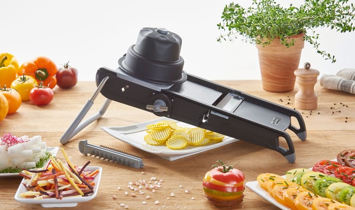 De Buyer Swing Plus mandoline, Zwart De Buyer