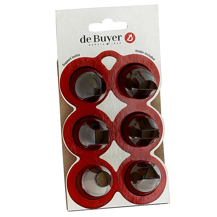 Geometric spuitmondset - 6-pack - De Buyer