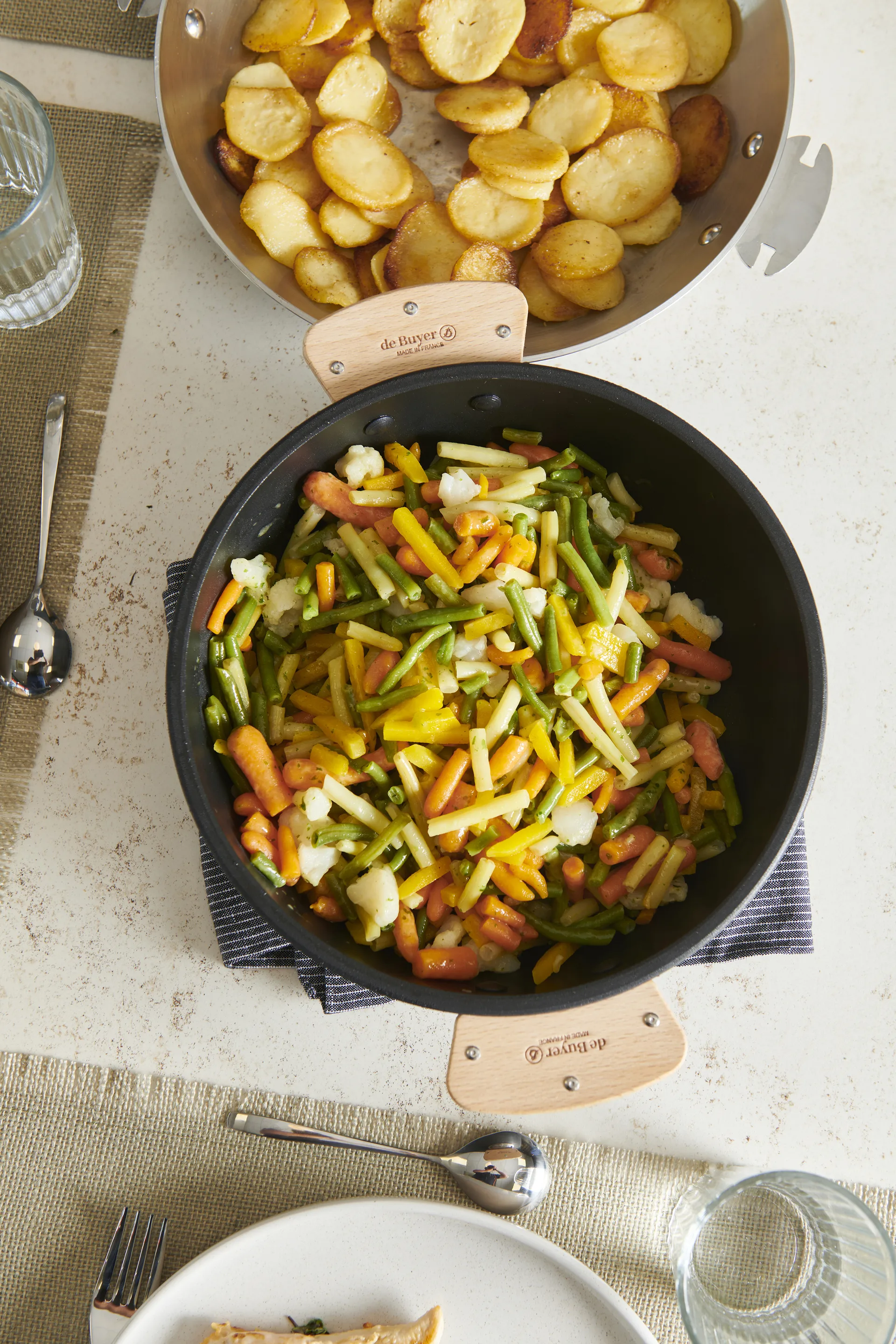 Milady glazen deksel, Ø28 cm De Buyer