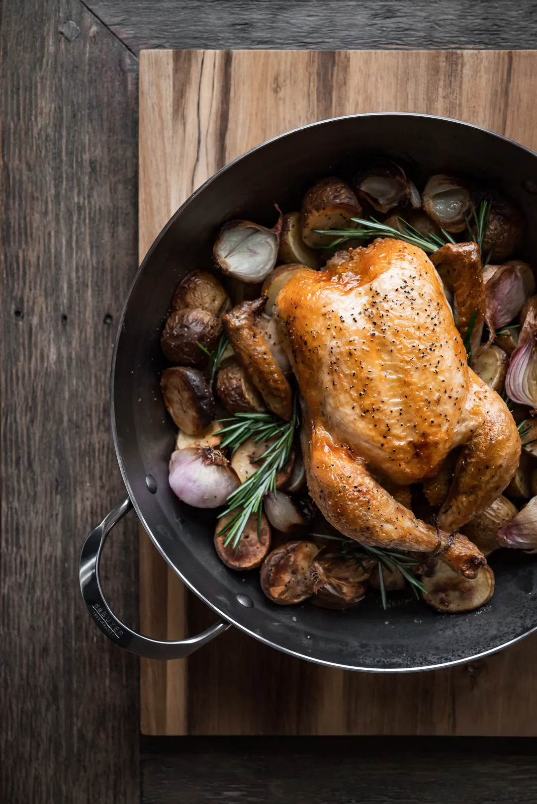 Mineral B Country hapjespan, 28 cm De Buyer