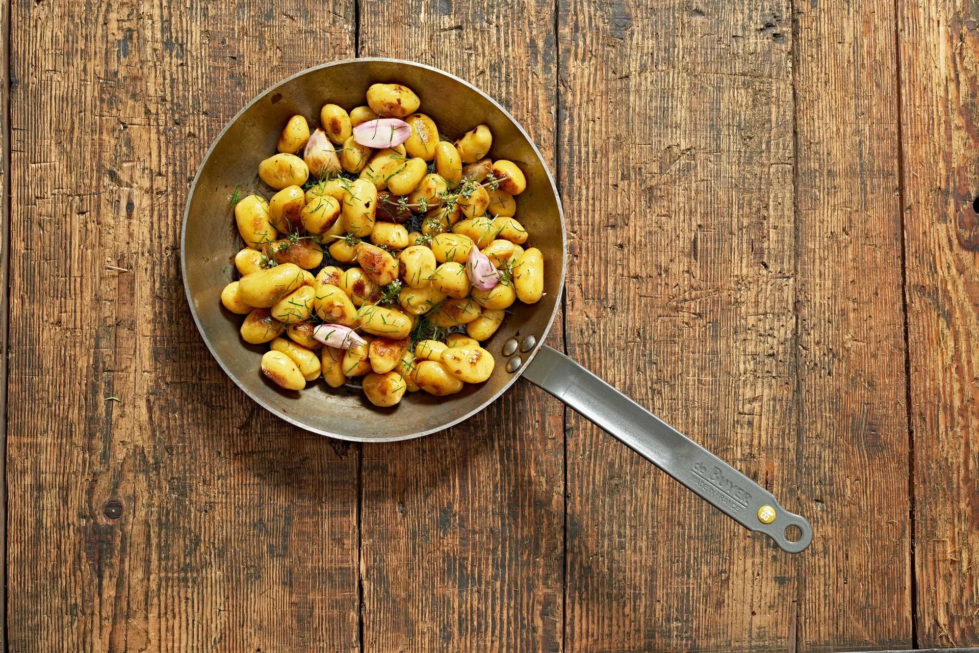 Mineral B koekenpan, 24 cm De Buyer