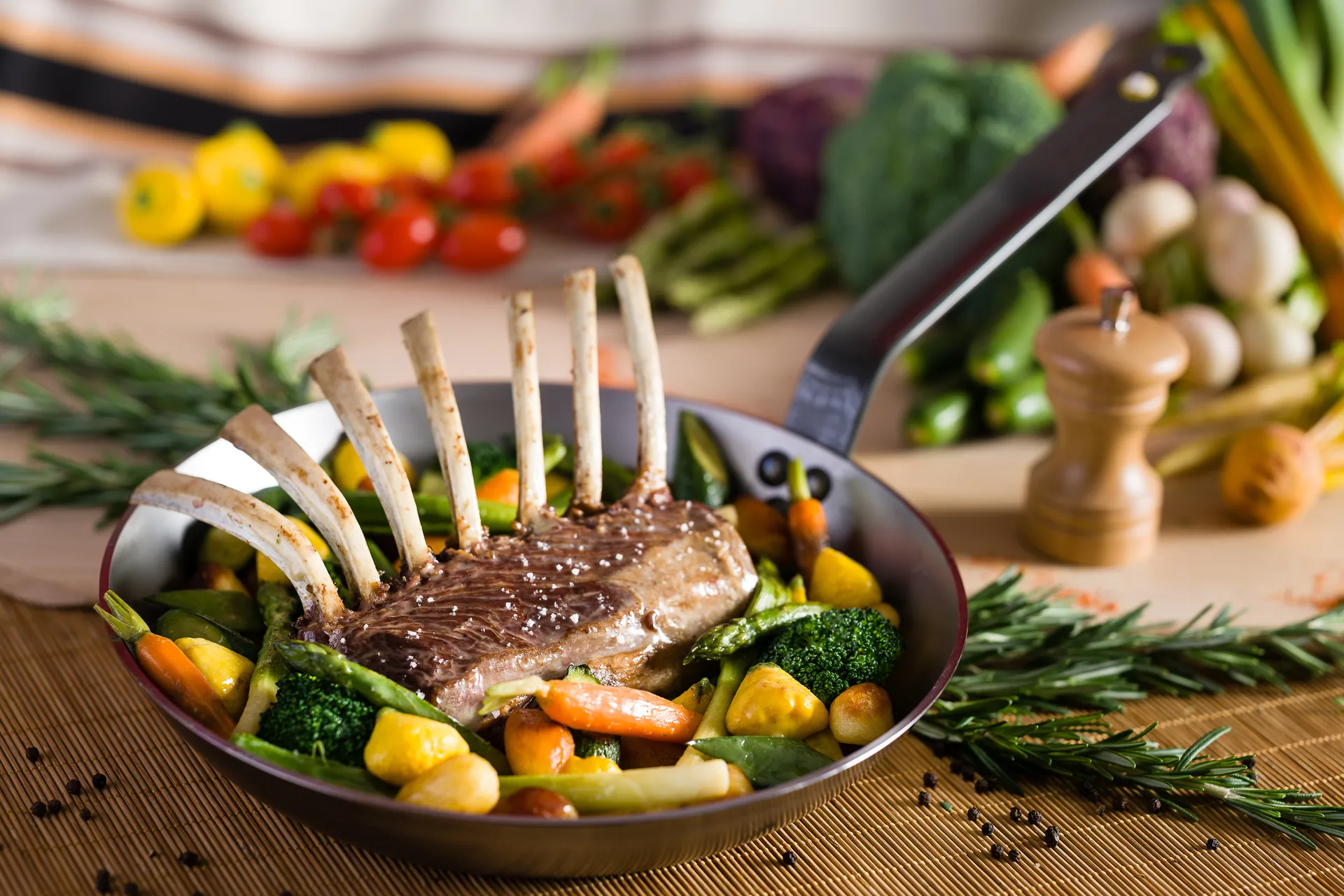 Mineral B koekenpan, 36 cm De Buyer