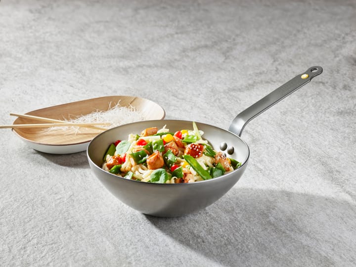 Mineral B wokpan, 28 cm De Buyer