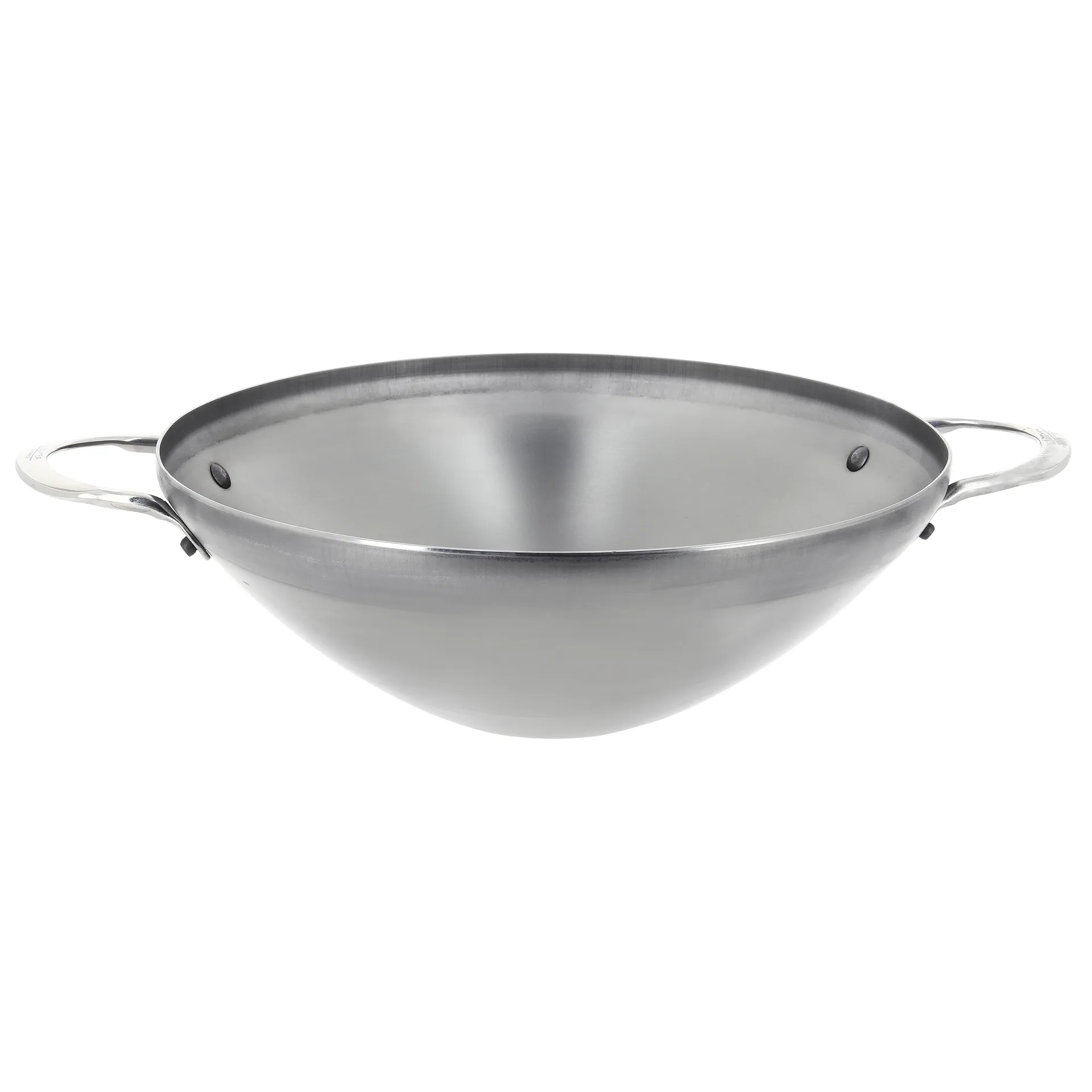 Mineral B wokpan met handvat, 28 cm De Buyer