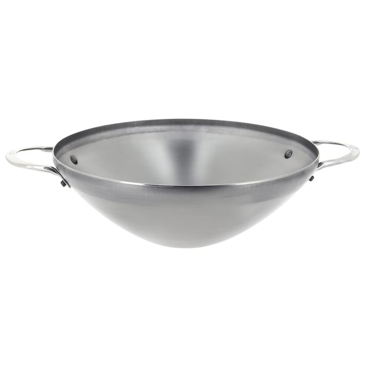 Mineral B wokpan met handvat - 28 cm - De Buyer