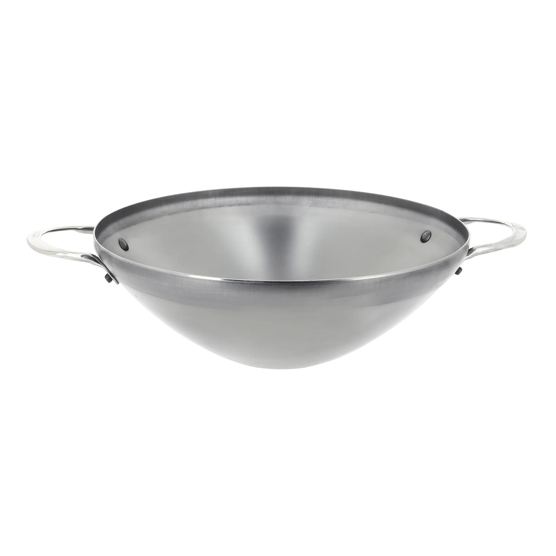 Mineral B wokpan met handvat, 32 cm De Buyer
