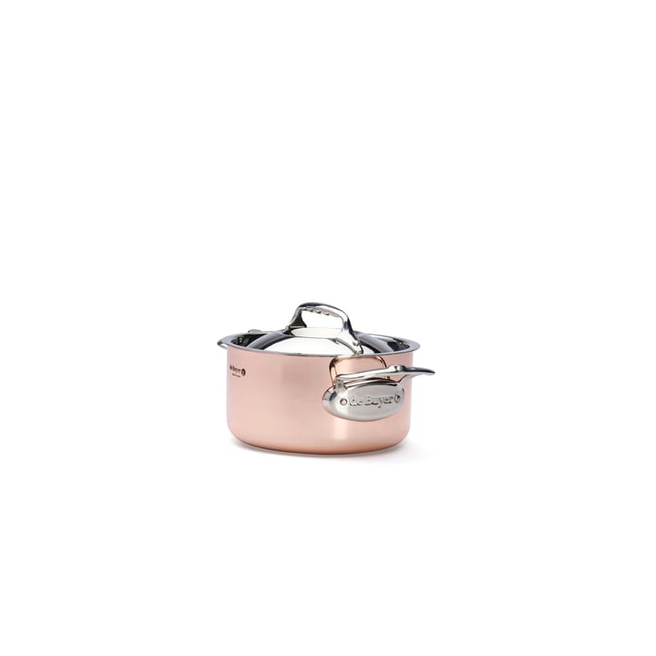 Prima Matera braadpan met deksel inductie, 16 cm De Buyer