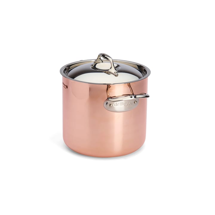 Prima Matera hoge braadpan met deksel inductie, 20 cm De Buyer