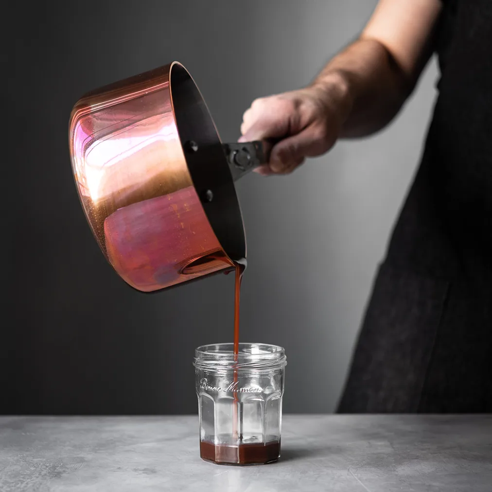 Prima Matera steelpan inductie, 18 cm De Buyer