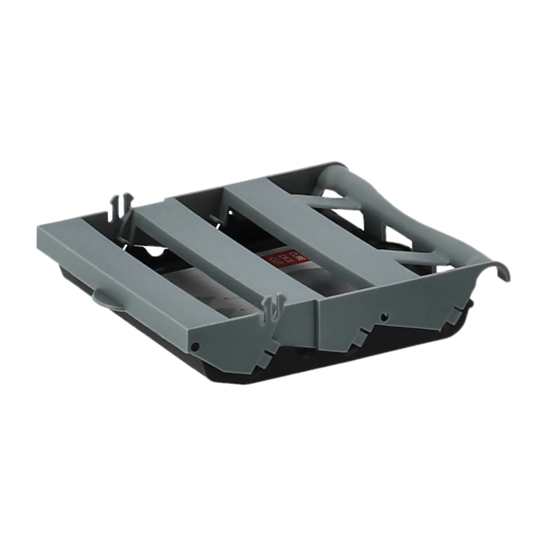 Revolution mandoline steun voor 3 Juliennemessen, Zwart De Buyer