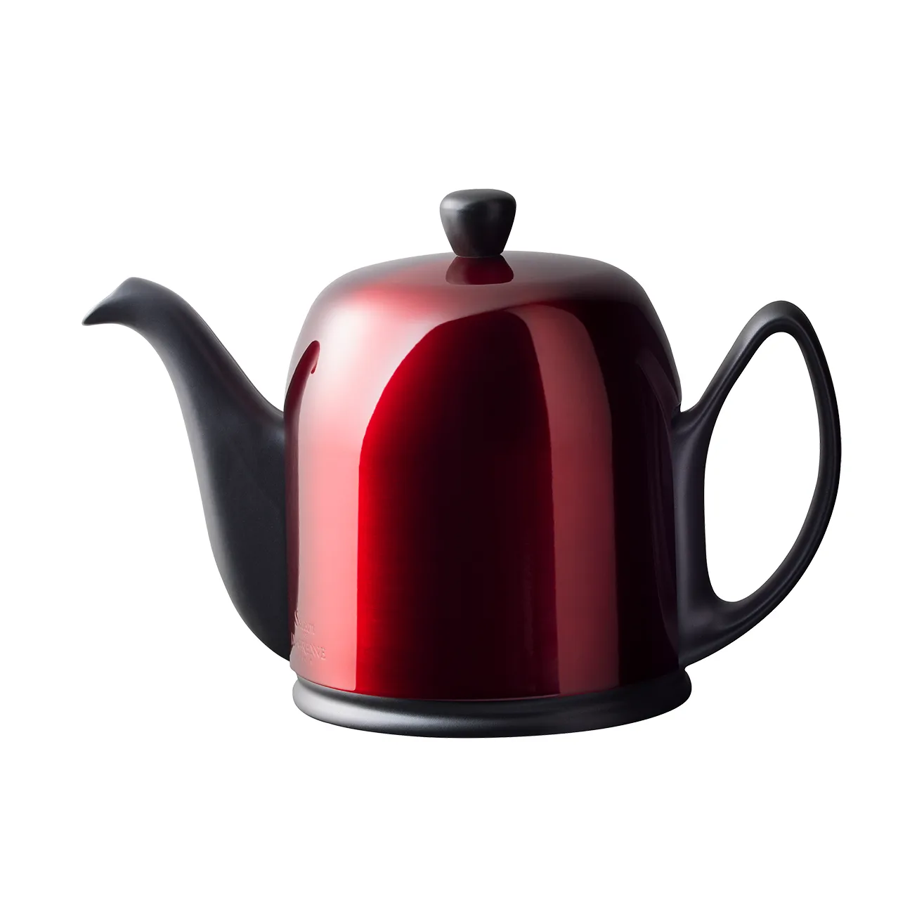 Salam theepot 1 L, Candy apple-Black Degrenne