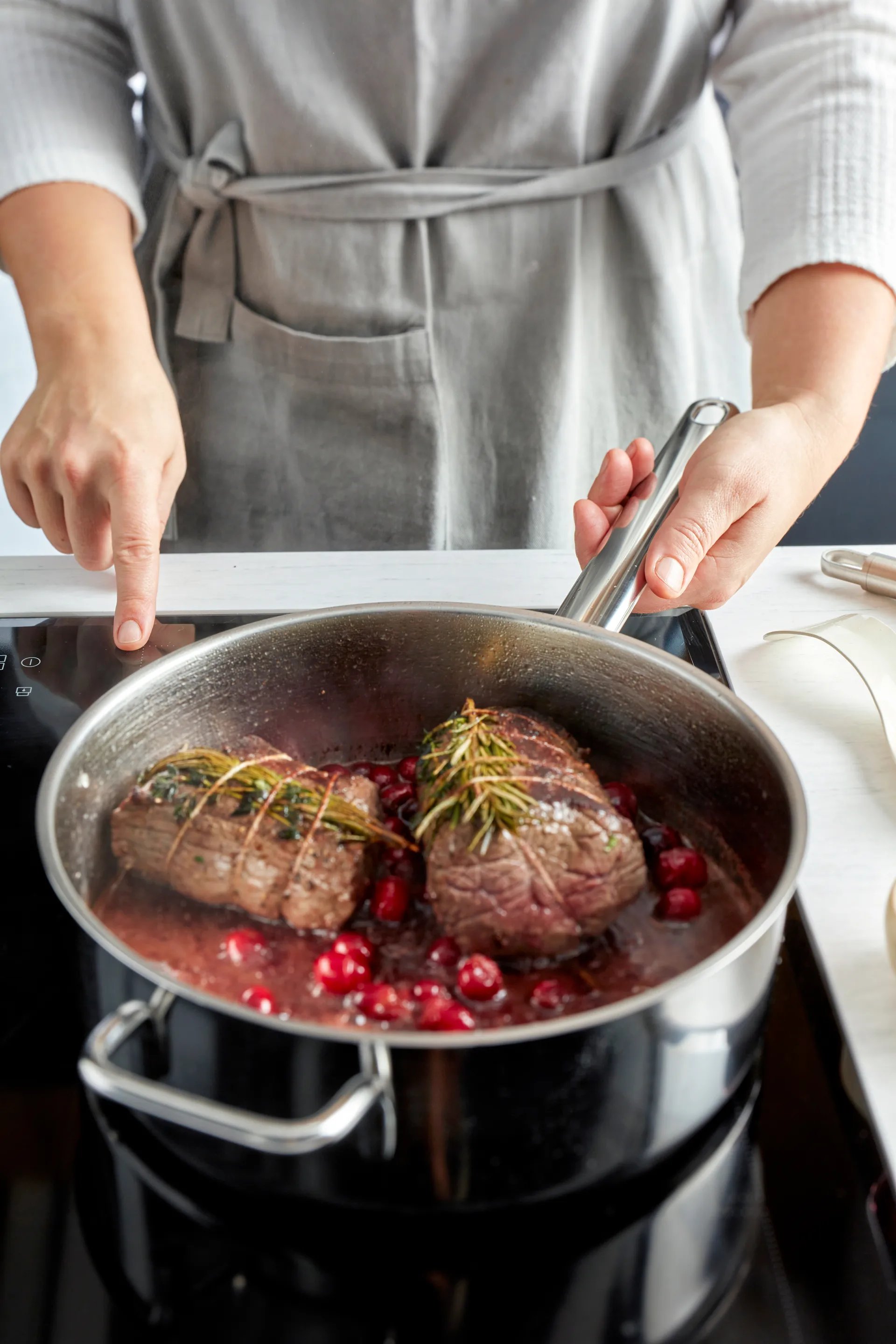 Apollo 7 Outdoorpan roestvrij staal, Ø28 cm Demeyere