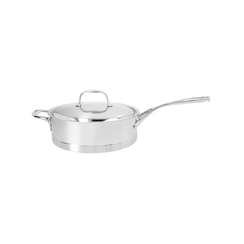 Atlantis 7 Outdoorpan met deksel roestvrij staal, Ø28 cm Demeyere