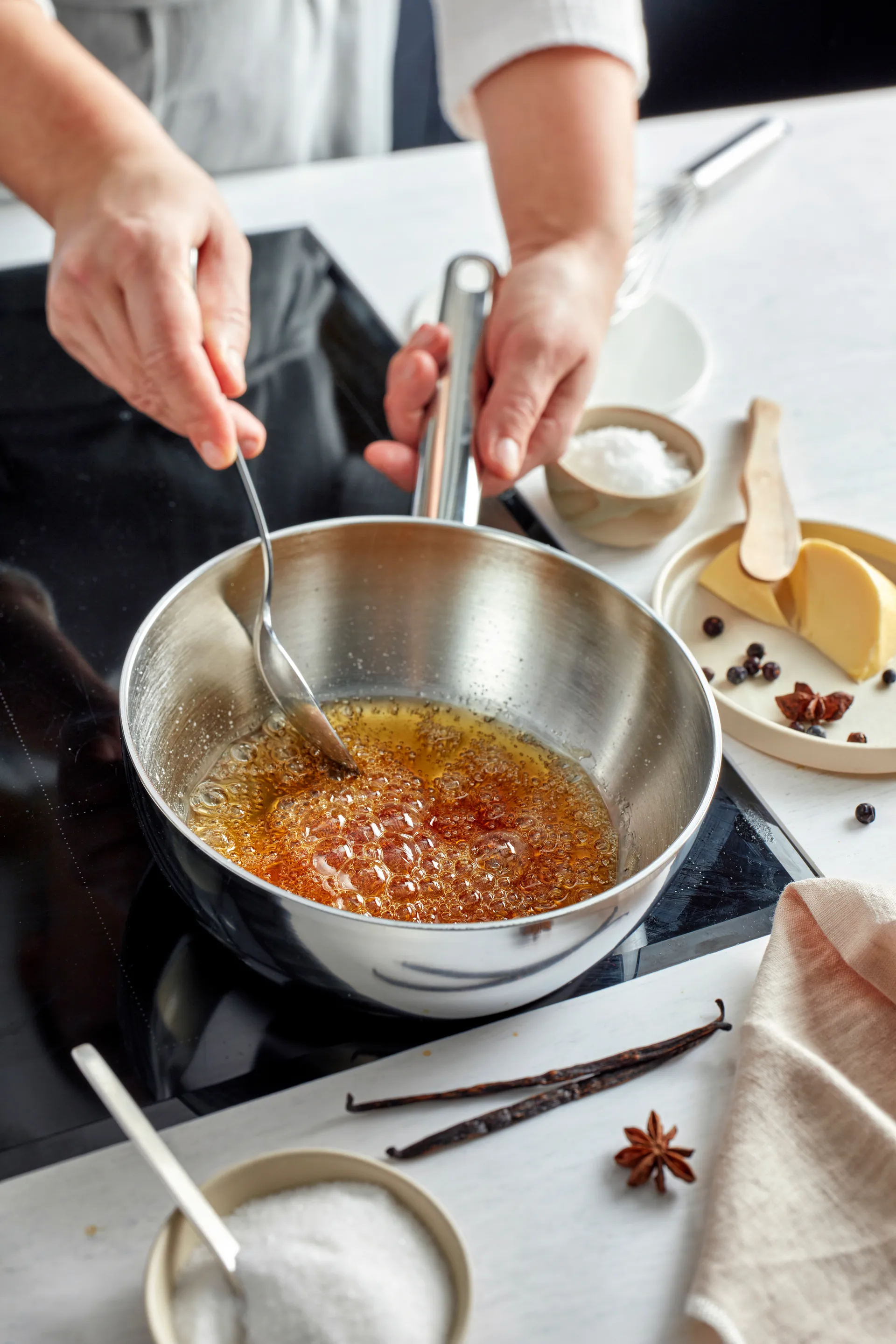 Demeyere Apollo 7 sauteuse roestvrij staal, Ø14 cm Demeyere