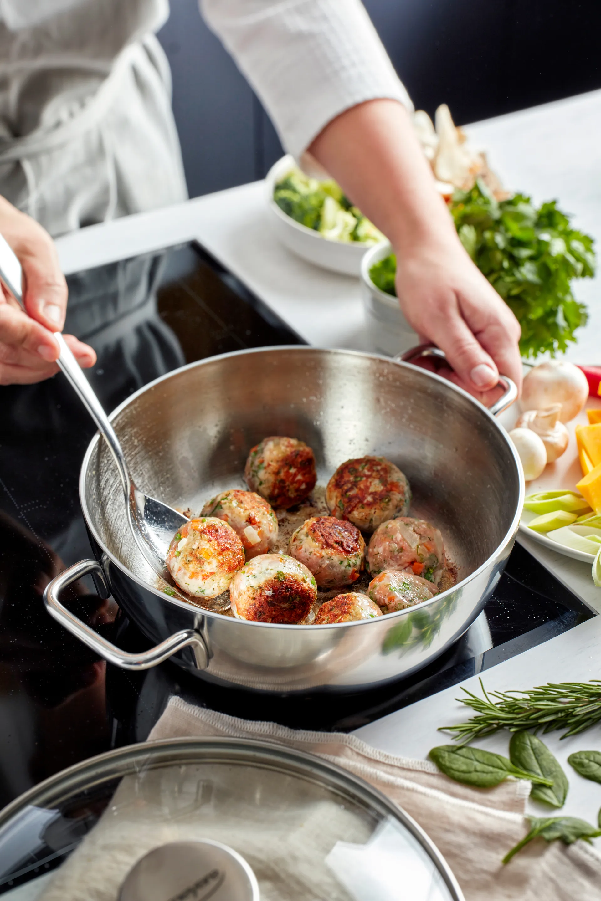 Demeyere Apollo 7 serveerpan roestvrij staal, 3,3 L Demeyere