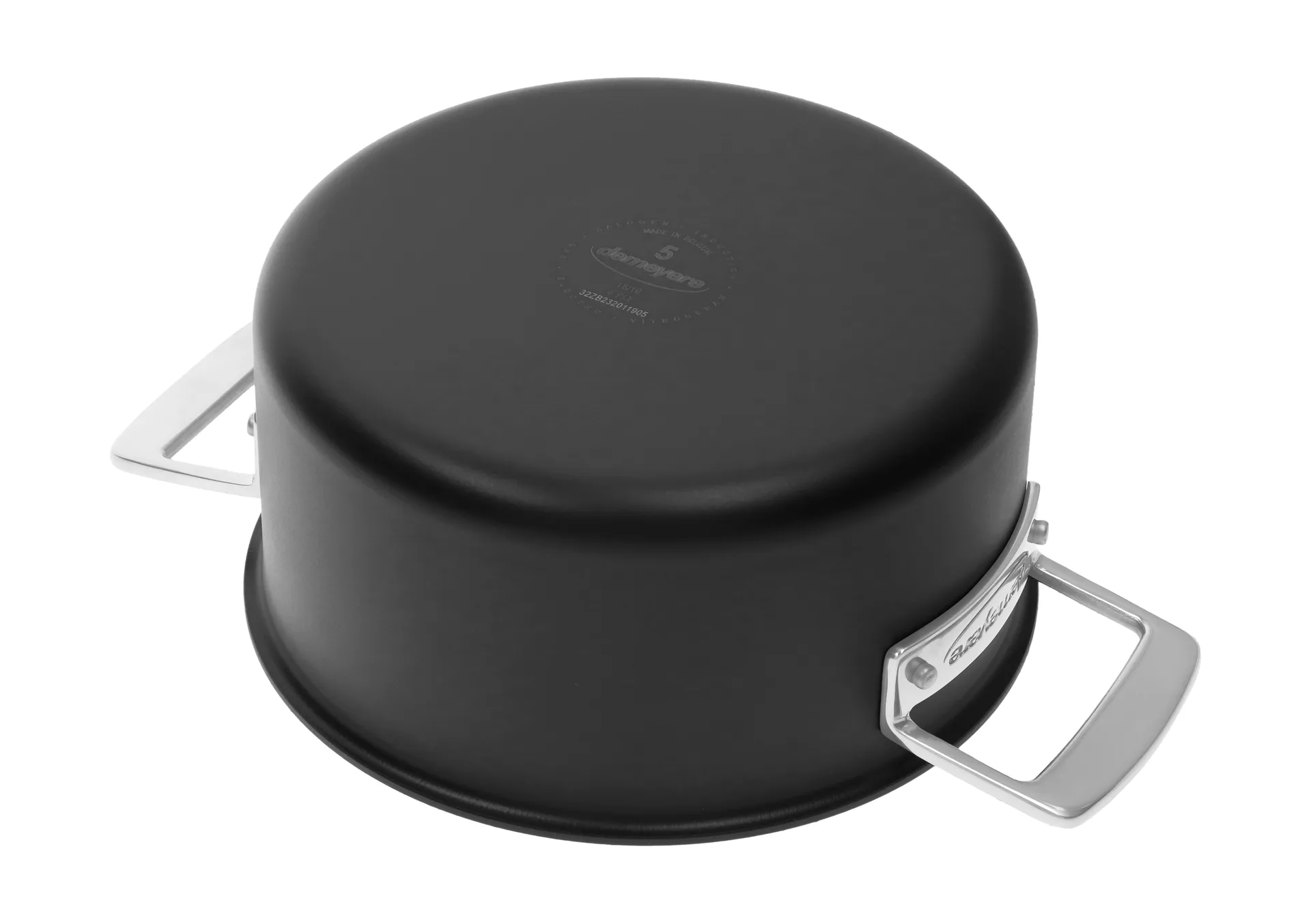 Demeyere Black 5 kookpan 5-ply roestvrij staal, 3 L Demeyere