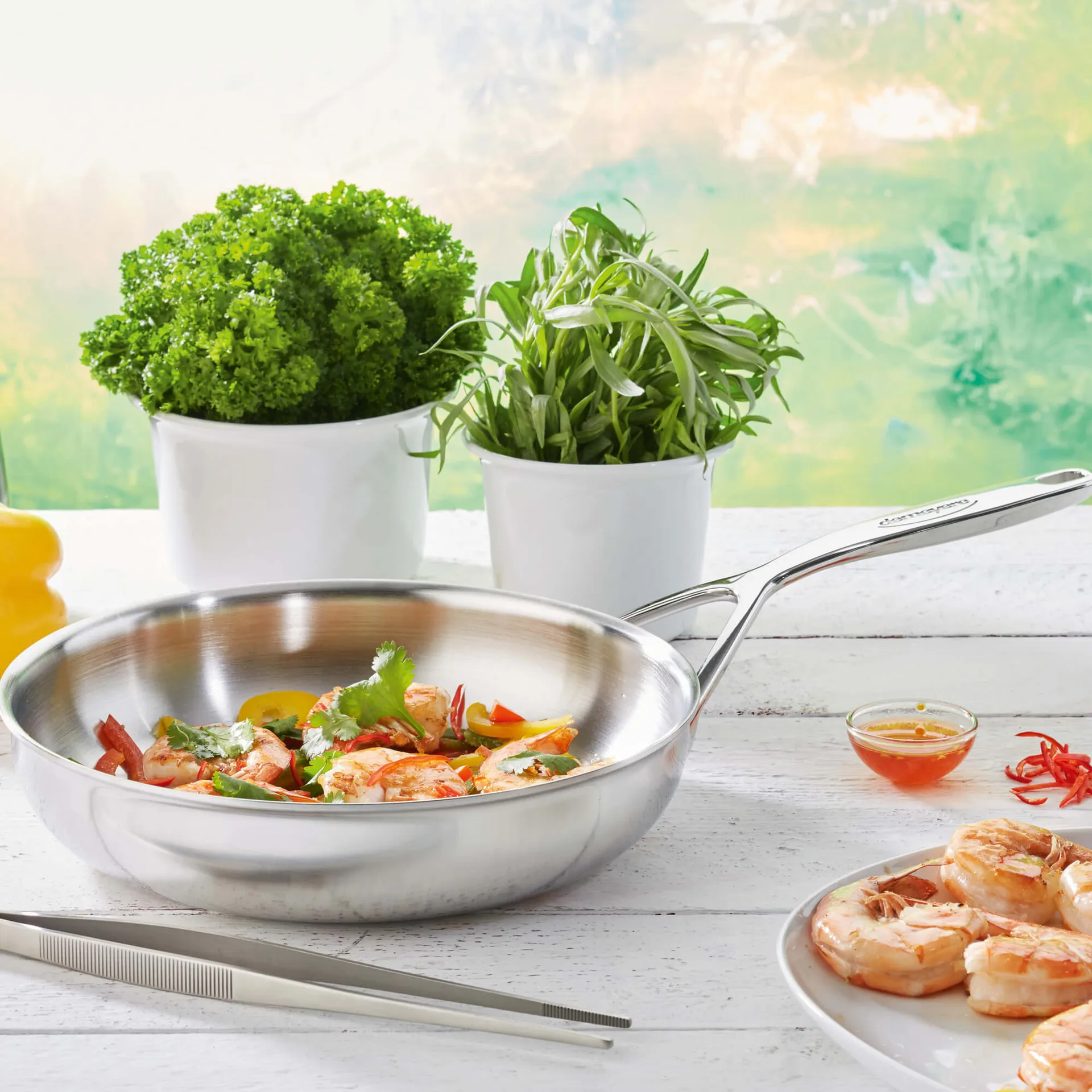 Multiline 7 koekenpan roestvrij staal 7-ply, Ø24 cm Demeyere