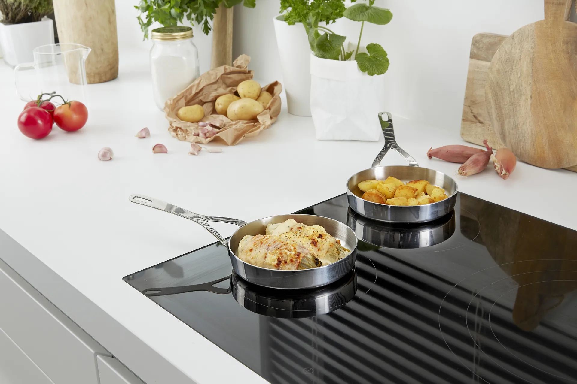 Specialties 3 koekenpan mini roestvrij staal 3-ply, Ø14 cm Demeyere