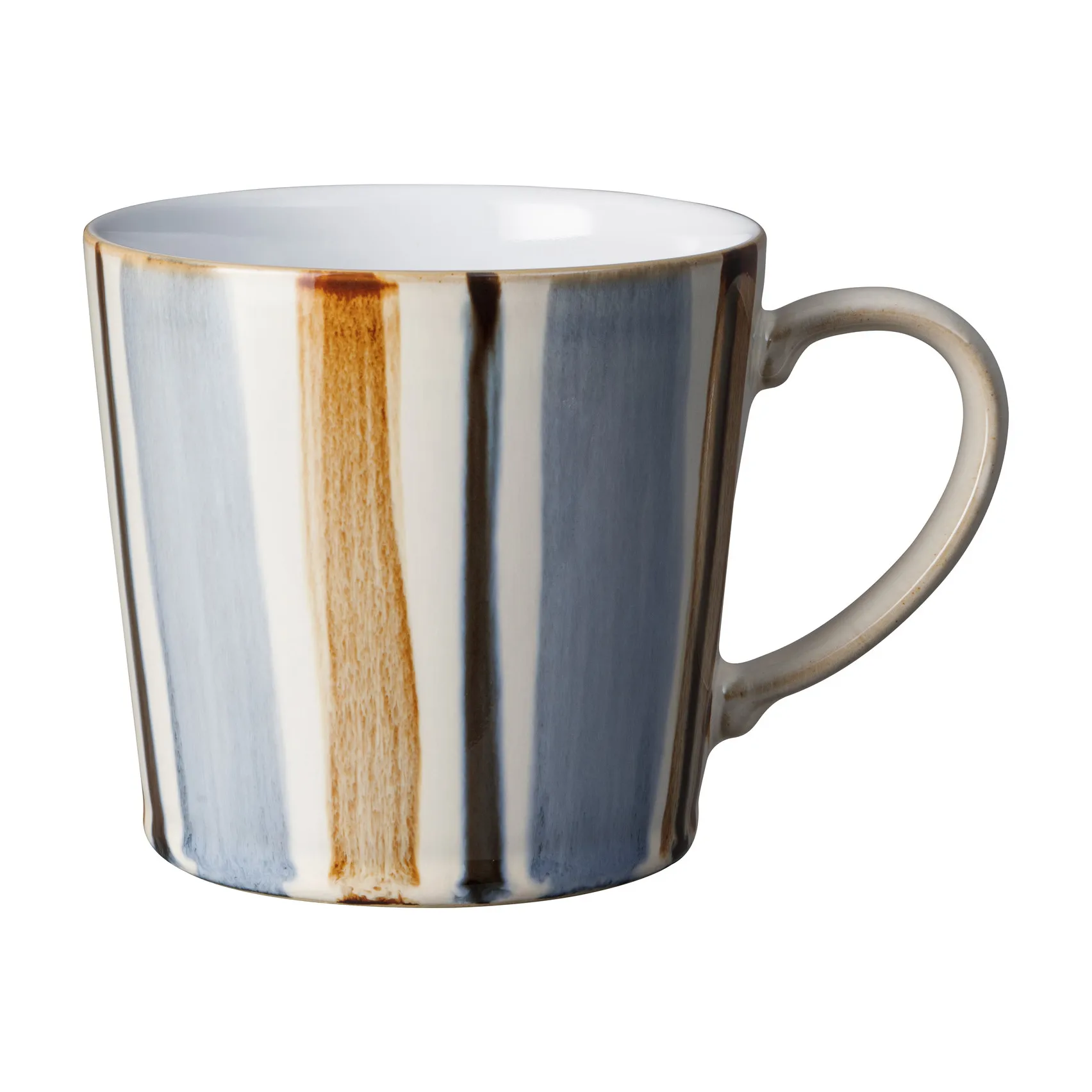 Denby Stripe beker 40 cl, Bruin Denby