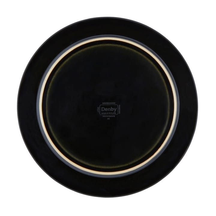 Halo bord 20,5 cm, Blauw-grijs-zwart Denby