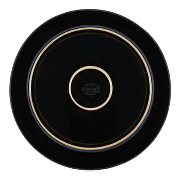 Halo bord 24,5 cm - Blauw-grijs-zwart - Denby