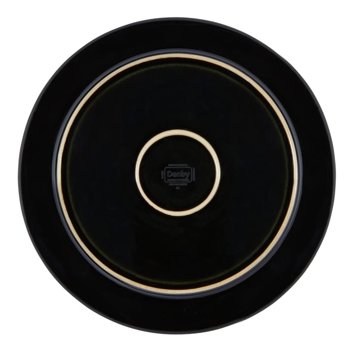 Halo bord 24,5 cm, Blauw-grijs-zwart Denby