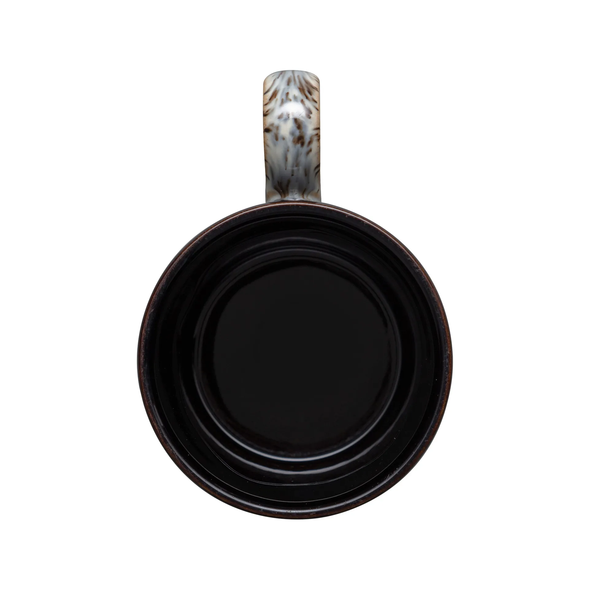 Halo brew espressokop 10 cl, Blauw-grijs-zwart Denby