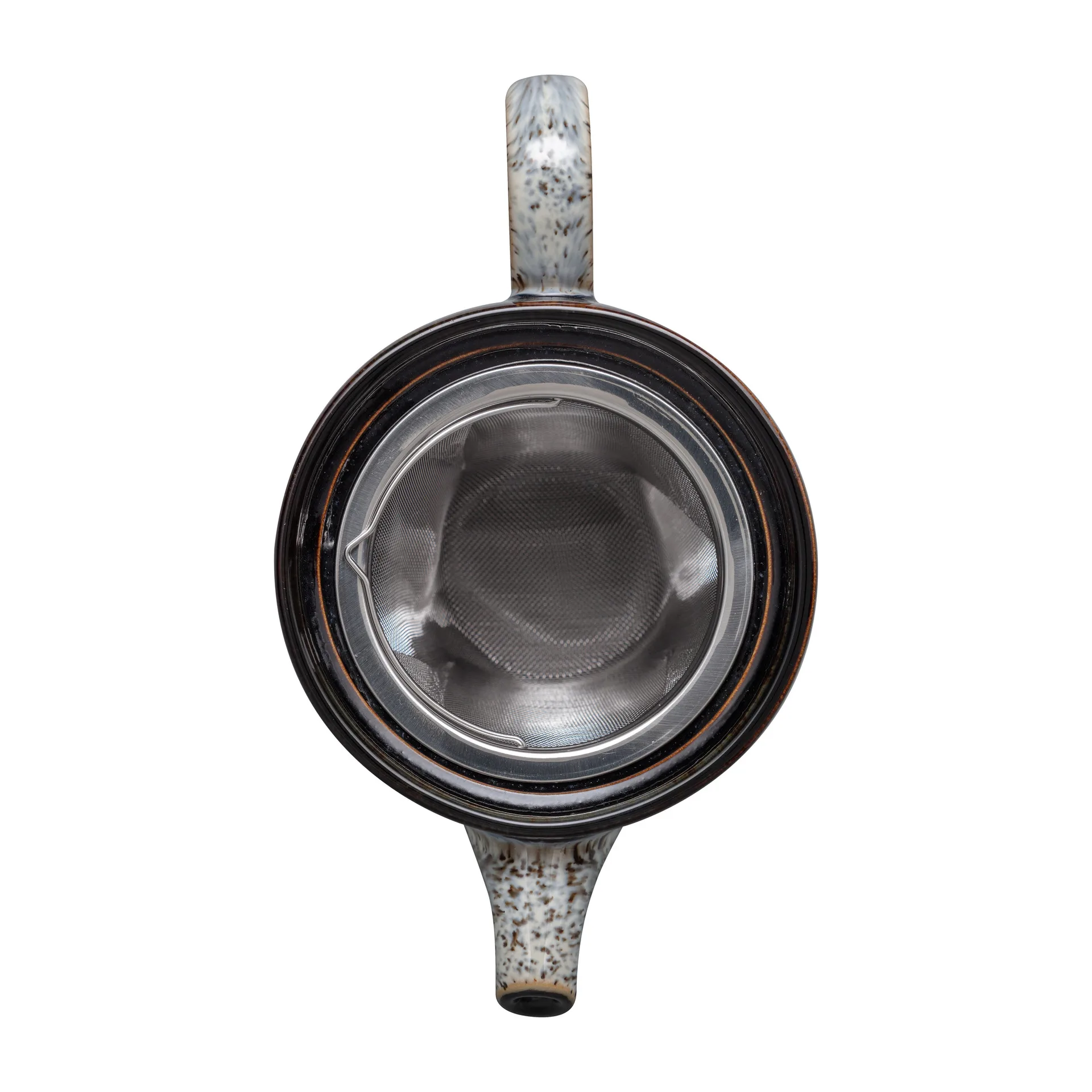 Halo brew theepot 0,44 l, Blauw-grijs-zwart Denby