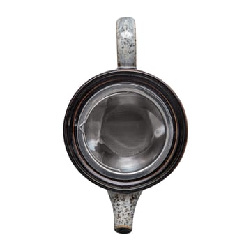 Halo brew theepot 0,44 l - Blauw-grijs-zwart - Denby
